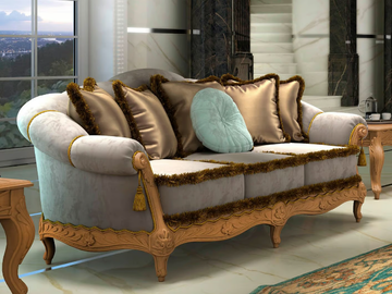 ZAFFIRO - Fabric sofa by CASA +39 - view 2